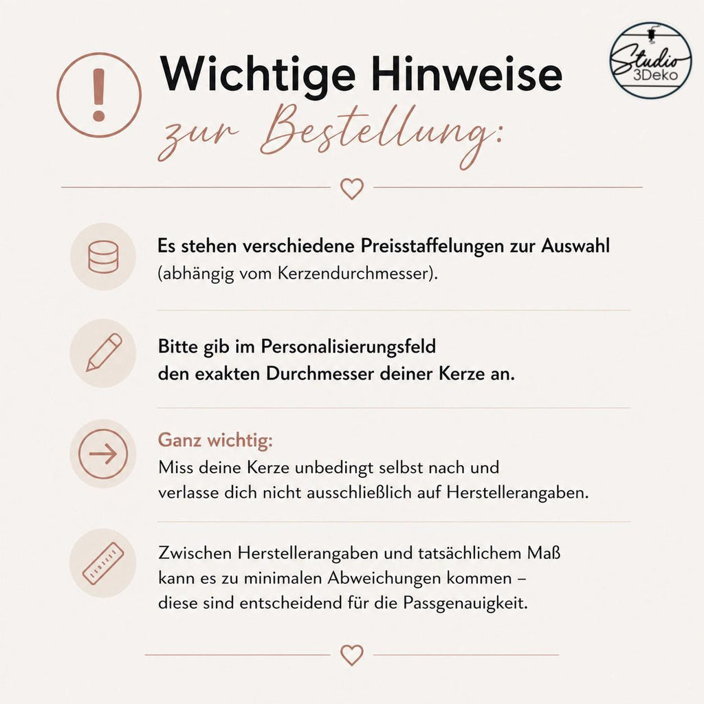 Kerzenständer Ichthys Design für Taufe, Kommunion & Konfirmation | Geschenkidee | personalisierbar